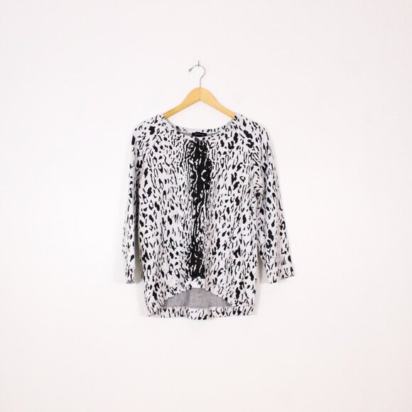 *Le Chateau Black & White Cheetah Print - Picture 3 of 6